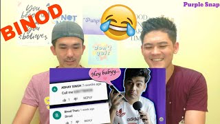 Why Indian Comments Section is Garbage (BINOD) REACTION | SLAYY POINT | Purple Snap