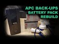 APC Back-UPS Pro 900 Gets New Batteries & Re-calibration - Rebuilding Battery Pack, Yuasa NP7 Cells