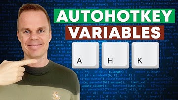 How to use Variables in AutoHotkey - AutoHotkey Tutorial #4