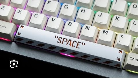 how to press the space bar (full tutorial)