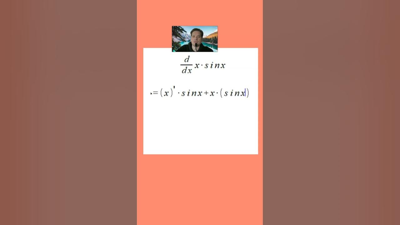 derivative-of-x-sin-x-27-seconds-product-rule-practice-youtube