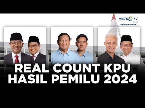 [LIVE] REAL COUNT HASIL PEMILU 2024 l 16/2 l Sumber: pemilu2024.kpu.go.id