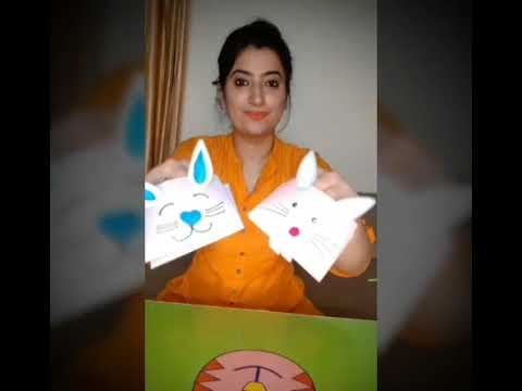 Bunny hand puppets🐺 - YouTube