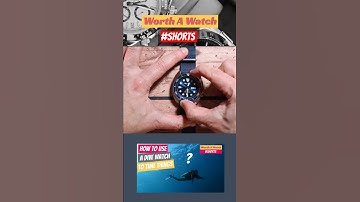 How to use a divers watch bezel #Shorts
