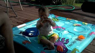 Isaac in his pool by Chad Short 80 views 11 years ago 1 minute, 2 seconds