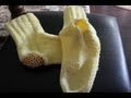 How to Darn Your Socks that has holes by Using the Crochet technique