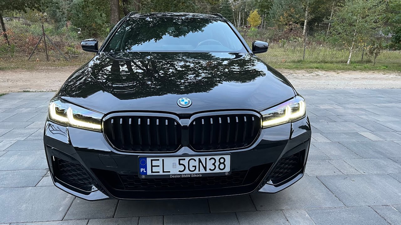 Bmw 5 series 2022 Lci black G30/gG31 M PRO pack M sport touring walk ...