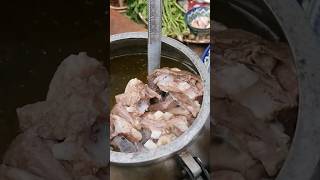 Outdoor Lamb Soup. TG Cooking