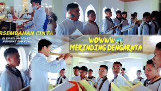 Merinding dengarnya.. Lagu persembahan cinta dari para Frater Novis SVD Kuwu