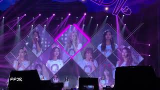 Video thumbnail of "180825 TWICE (트와이스) - WHAT IS LOVE (ACOUSTIC VERSION) TWICELAND ZONE 2 FANTASY PARK IN JAKARTA"