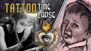 TATTOO Timelapse realismo // tatuaje HASBULLA