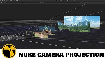 NUKE  CAMERA PROJECTION  ||  EASY TUTORIAL