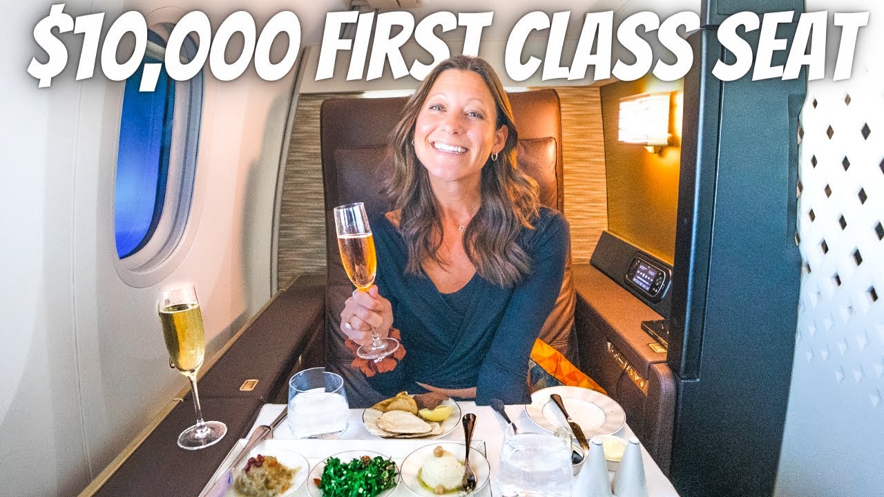 ⁣WE PAID $72 FOR THIS FIRST CLASS SUITE (Etihad First Class Experience)