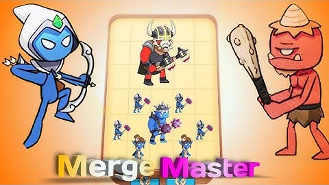 🤺🏹Merge Stickman🏹 - Merge Master Mobile Gameplay Walkthrough Level 1-29 (iOS,Android) 2022