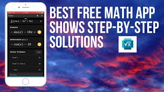 Best Free Math App to Solve Problems | Microsoft Math Solver screenshot 4