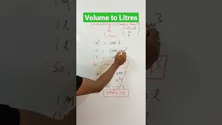 Converting Volume Units To Litres Meter To Litres Unit Conversion