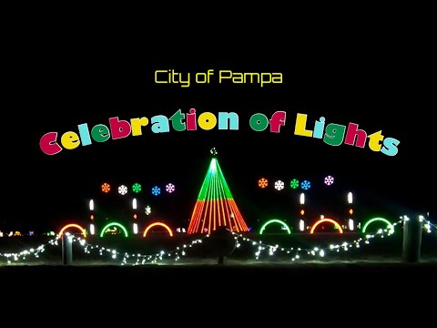 City of Pampa’s - Celebration of Lights - Christmas 2020