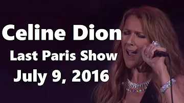 Celine Dion - FAN DVD - Live in AccorHotels Arena, Paris (HD Pro Footage, July 9 2016)