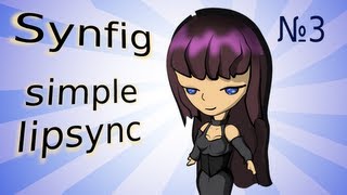 Synfig говорящий персонаж (simple lipsync ENG subs)