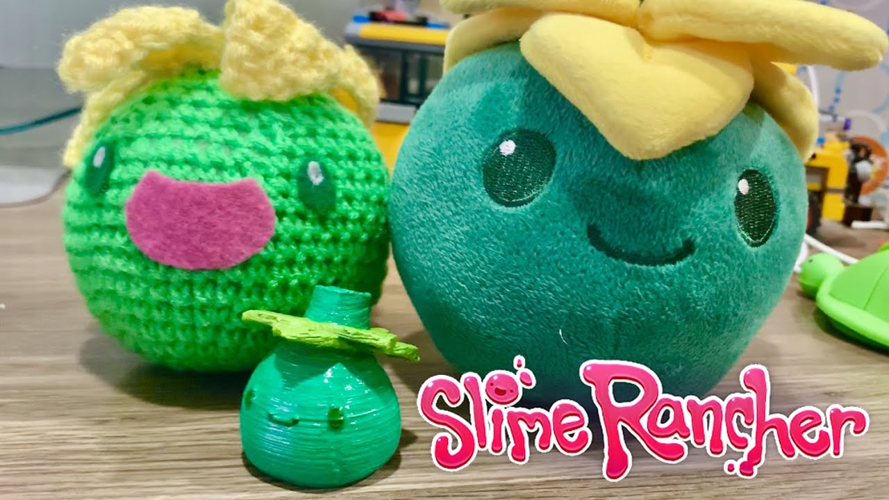 Made Fimo clay models of slimes for my son's Christmas present :  r/slimerancher