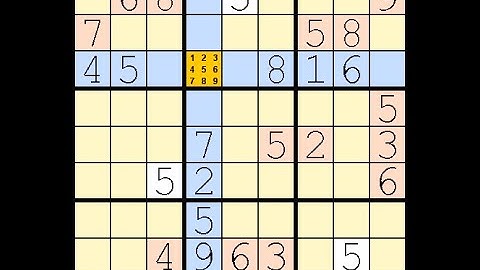 How to Solve New York Times Sudoku Hard May 13, 2023