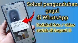 Cara Mengatasi Pengunduhan Gagal Di Whatsapp