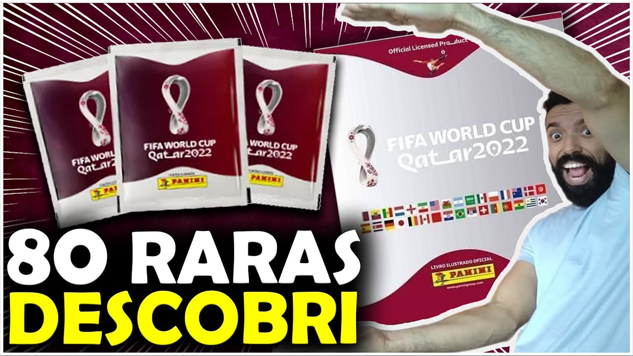 As 80 Figurinhas Extras da Copa 2022