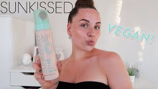 TESTING SUNKISSED ULTRA DARK £4 FAKE TAN!  MY NEW FAVE TAN!!!