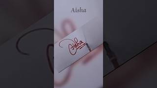 Download Lagu Signature style #aisha #viral #signature #sign #trending #calligraphy #name #reels #blogger #shorts MP3