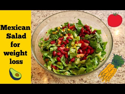 mexican-salad-recipe-|-best-green-salad-recipe-for-weight-loss-in-hindi-/-urdu-|-healthy-eating
