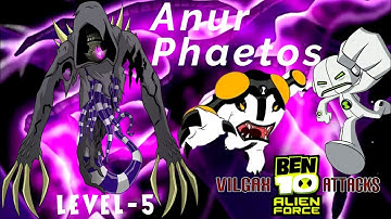 Ben 10 Alien Force Vilgax Attacks - Anur Phaetos | Level 5