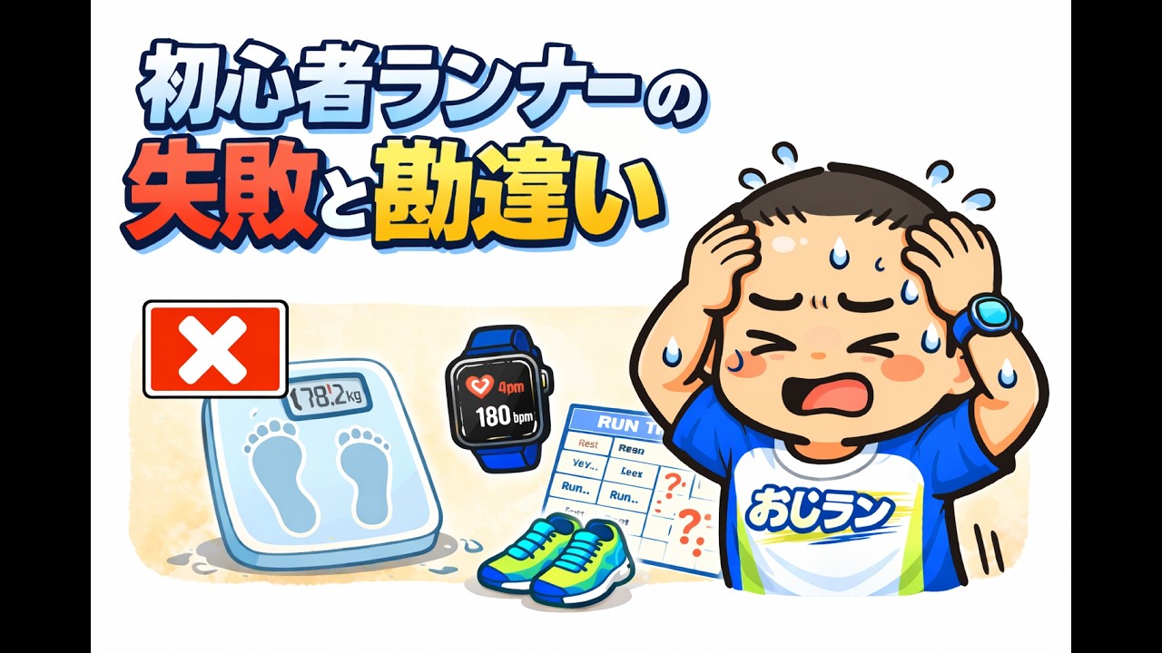 初心者ランナーの失敗と勘違い