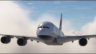 Airbus A380-800 for Microsoft Flight Simulator - Start-up and first look Bredok3d