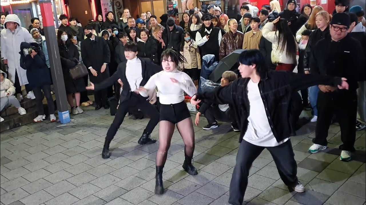 [STREET ARTIST] BE OUR. IINTERACTIVE HONGDAE BUSKING. 240120.