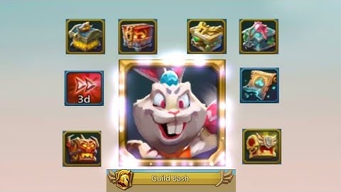 Lords Mobile ~ Guild Bash Summoning And Killing All Six Huey Hops And Collecting Rewards 😎
