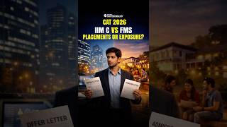IIM Calcutta vs FMS Delhi: Which is Better for YOU?🎓| Placements, Fees &amp; The Hostel Factor #cat2026
