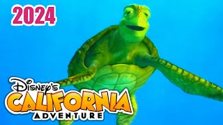 Disney's California Adventure Turtle Talk with Crush & Finding Nemo Pals! 2024 4k