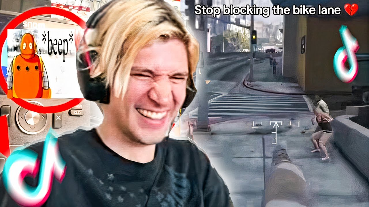 XQC TikToks, которые становятся всё смешнее, чем дольше вы смотрите