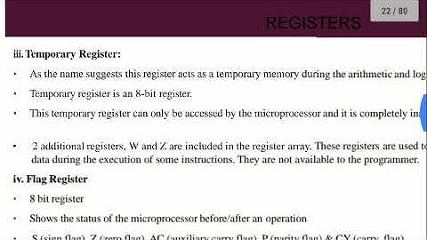 Part 4 - Internal Architecture of 8085 Microprocessor