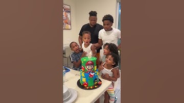 Thumbnail of Big boy destroys baby mj birthday party #shorts