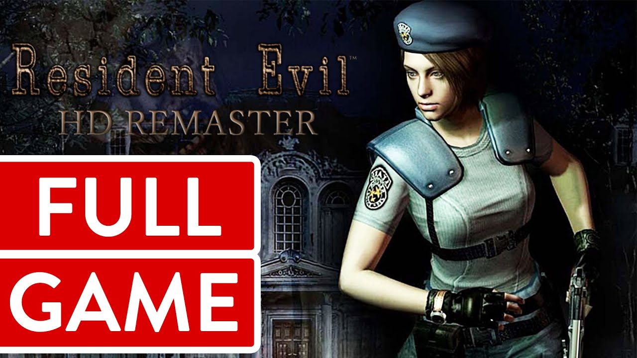 RESIDENT EVIL HD REMASTER * FULL GAME [PS4 PRO] GAMEPLAY 