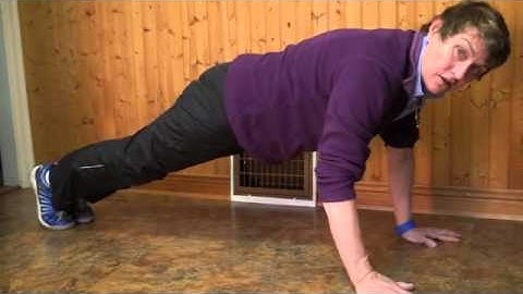 Basic Planking for Core Strength Squash Tips from Barb Cooper