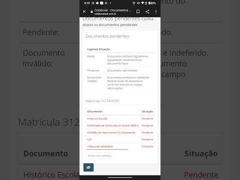 como anexar documentos no portal do aluno Unopar