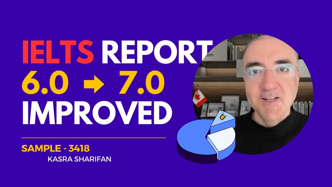 How to go from 6.0 to 7.0+ | IELTS Report | Task 1 Sample 3418