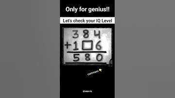 Only GENIUS | Solve this Math Puzzle 🤯 #quiz #mathpuzzle #mathquiz #mathstricks #mathshorts #shorts
