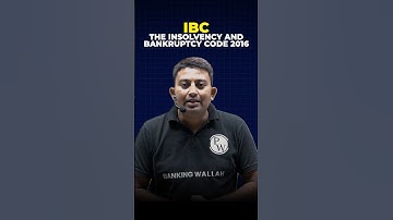 Insolvency and Bankruptcy Code 2016 Explained #ibc #jaiibcaiibwallah
