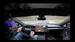 FIRST PRIVATE TESLA S PLAID ON NURBURGRING!!