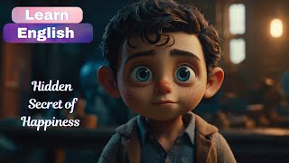 Hidden Secret of Happiness 🔥 | Graded Reading | Basic English  | Learn English Through Story