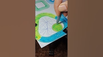 Sensational Spirograph Pattern #spirograph