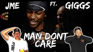 JME F*CKED OUR HEADS UP AGAIN!!!! | Americans React to JME ft. Giggs - Man Don't Care